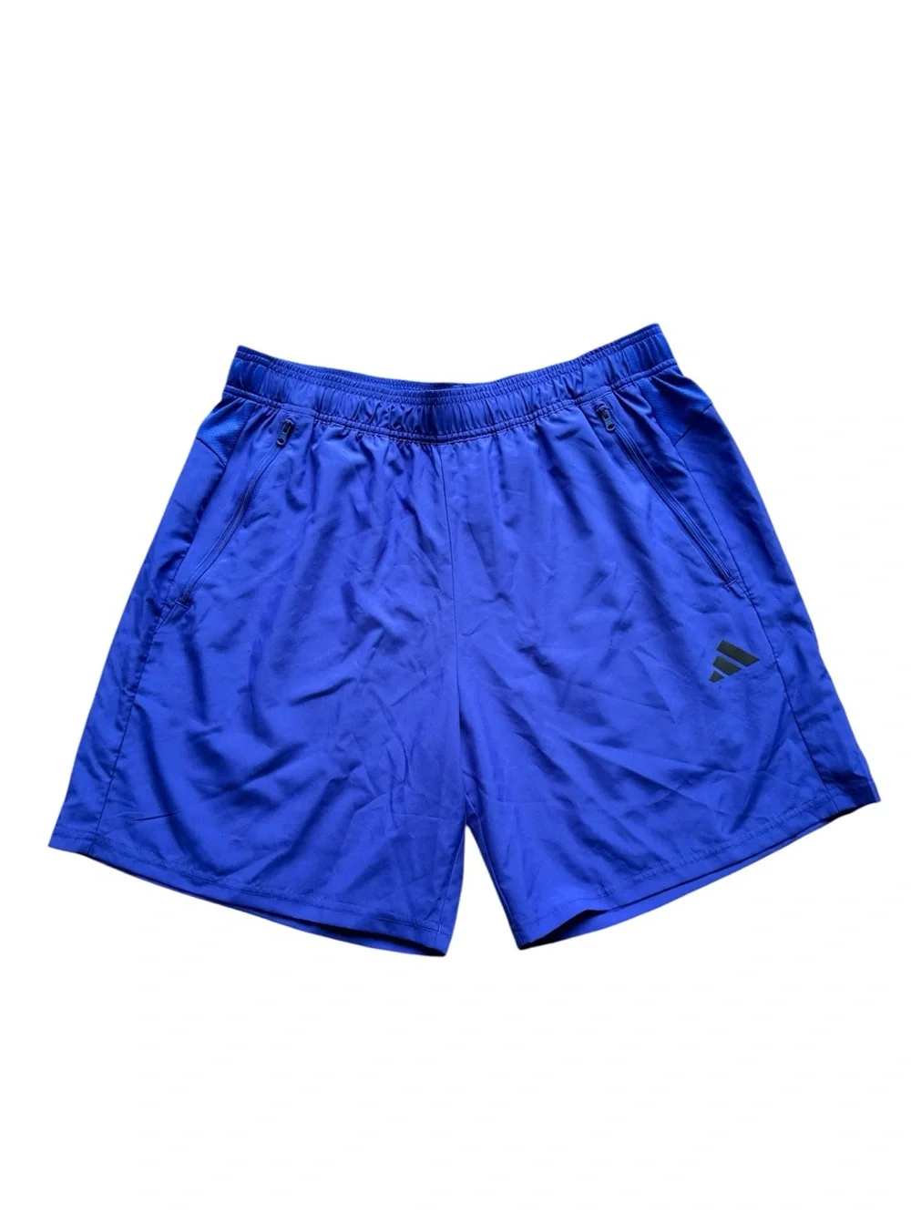 🆕Adidas Men’s Blue Essentials Active Athletic Gym Training Shorts